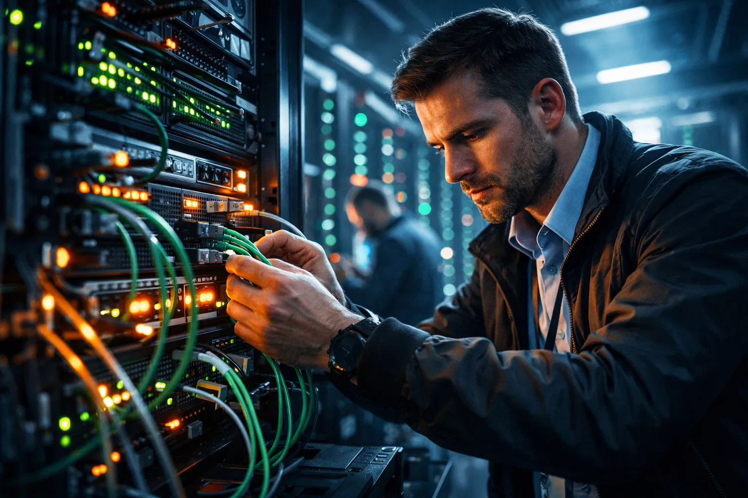 Técnico und3r networks em campo